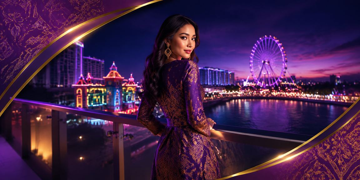 A fun Malaysian casino entertainment experience with a traditional batik touch